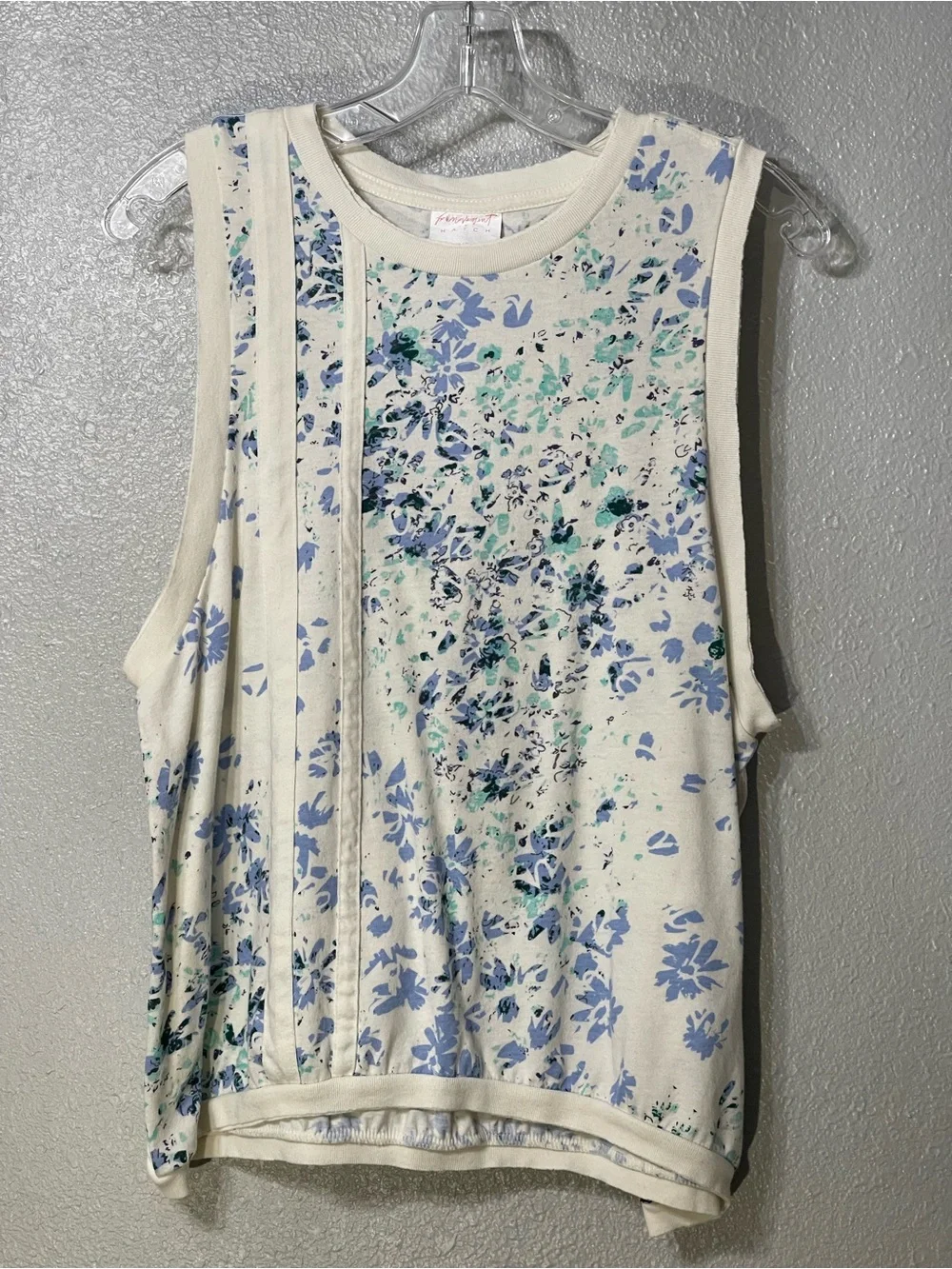 Free People Movement x Hatch Printed Maternity Love Tank -  Size S